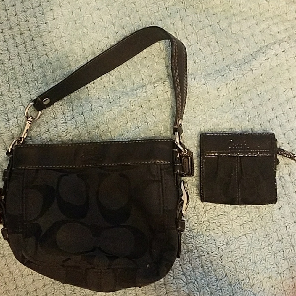 BUNDLE! Coach Purse and Wallet